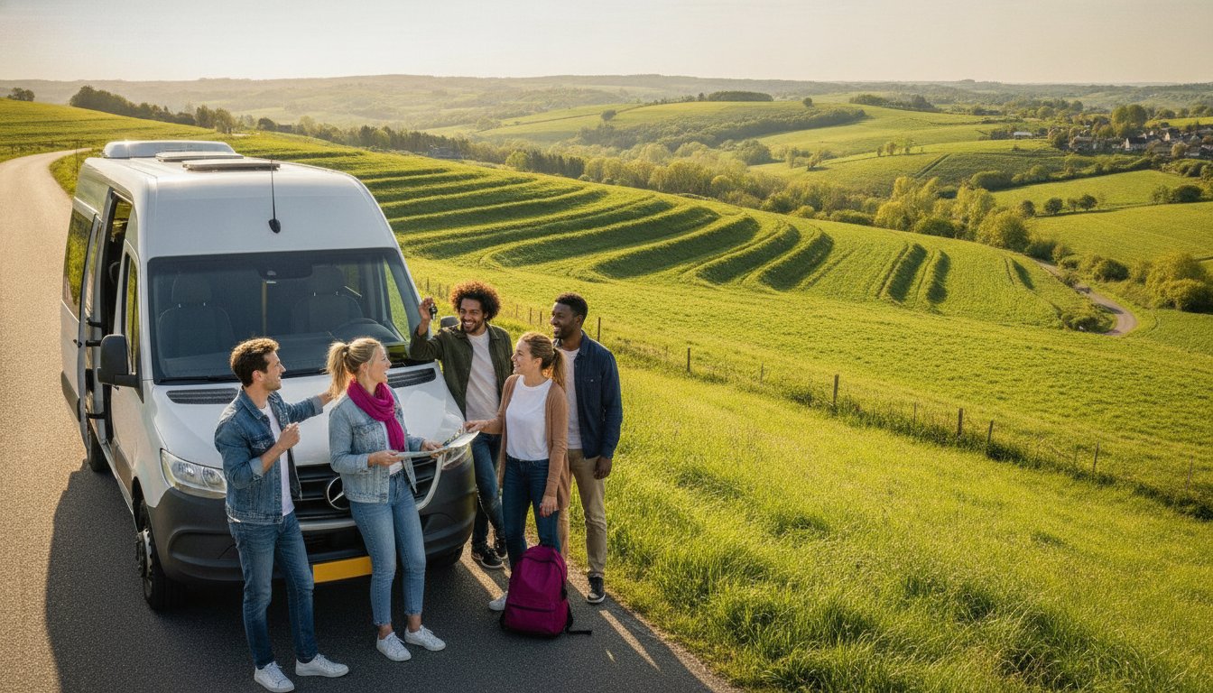 Minibus huren: alles wat je moet weten voor groepsvervoer in Limburg
